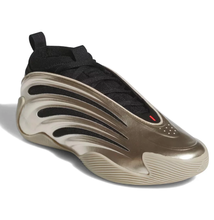 adidas Sneakers - Metallic Champagne & Black with Sculpted Shell