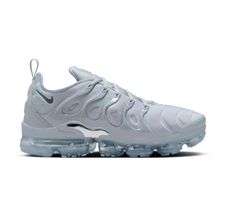 Nike Sneakers - Light Gray with Translucent Blue Sole