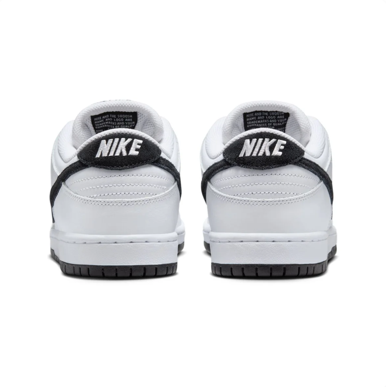 Nike SB Dunk Low Pro Sneakers - White & Black