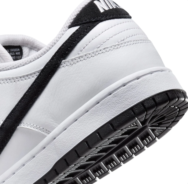 Nike SB Dunk Low Pro Sneakers - White & Black