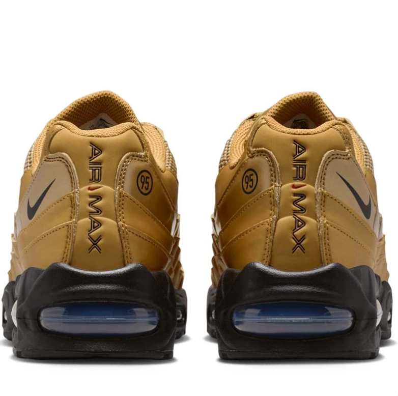 Nike Air Max Sneakers - Metallic Gold & Black