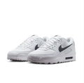 Nike Air Max Sneakers - White with Dark Gray Swoosh