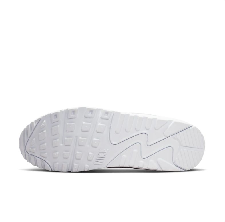Nike Air Max Sneakers - White with Dark Gray Swoosh