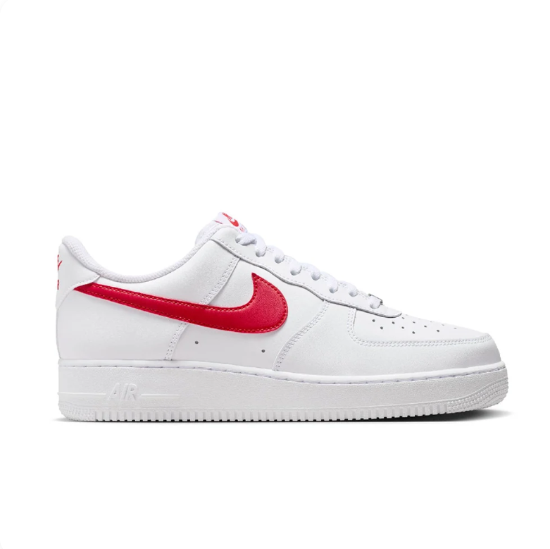 Nike Low-Top Sneakers - White with Red Swoosh