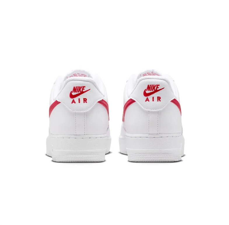 Nike Low-Top Sneakers - White with Red Swoosh