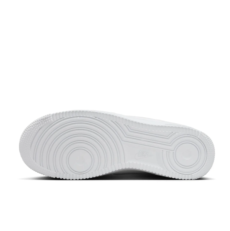 Nike Low-Top Sneakers - All White with Raised Rose Details