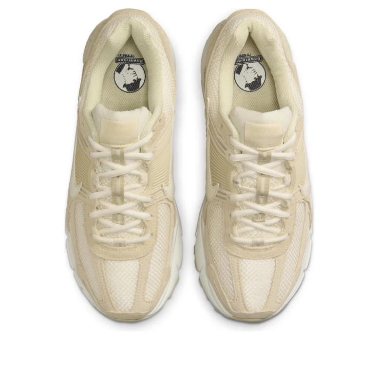Nike Low-Top Sneakers - Beige & Cream with Textured Details