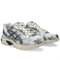 ASICS Low-Top Sneakers - Silver & White with Cream Sole