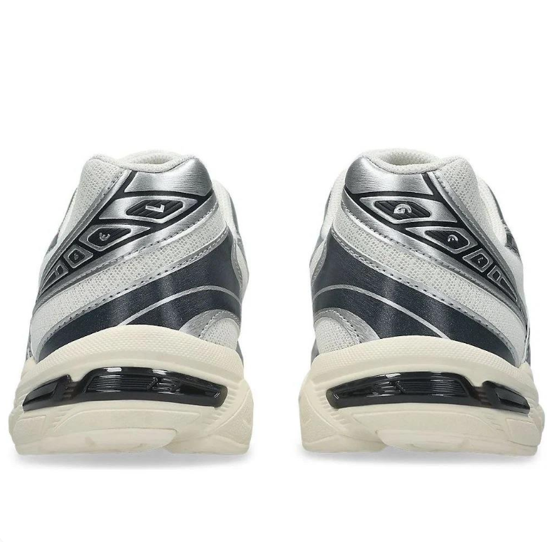 ASICS Low-Top Sneakers - Silver & White with Cream Sole
