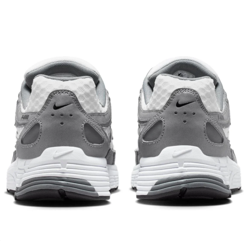 Nike P-6000 Sneakers - Gray & White with Black Swoosh