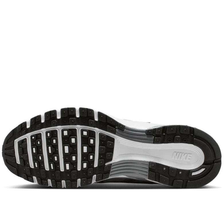 Nike P-6000 Sneakers - Gray & White with Black Swoosh