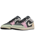 Air Jordan Low-Top Sneakers - Charcoal & Pastel Colorblock