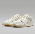 Air Jordan Mid-Top Sneakers - Black, Beige & Olive