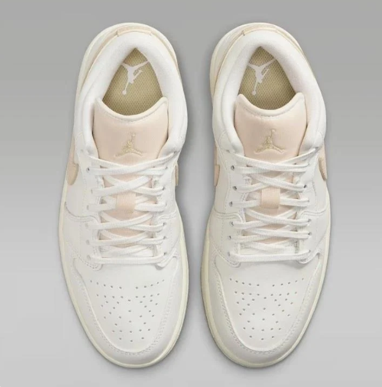 Air Jordan Mid-Top Sneakers - Black, Beige & Olive