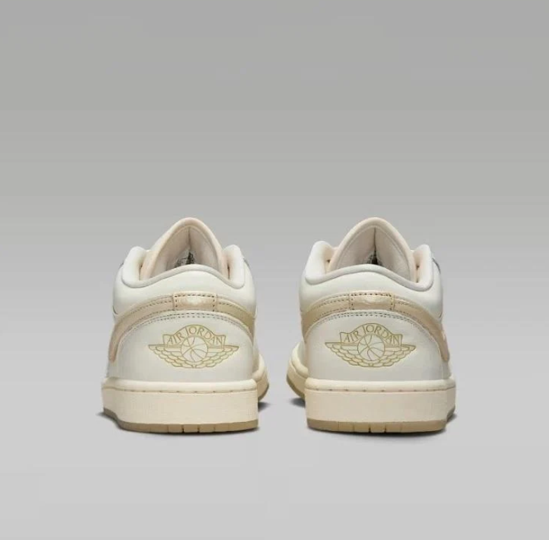 Air Jordan Mid-Top Sneakers - Black, Beige & Olive