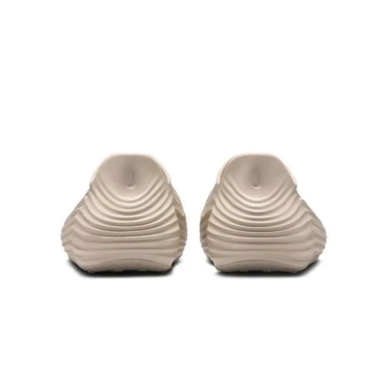 Nike Slip-On Clogs - Sand Beige with Sculpted Wave Details