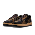 Nike Air Force 1 Low Sneakers - Woodland Camo & Tan