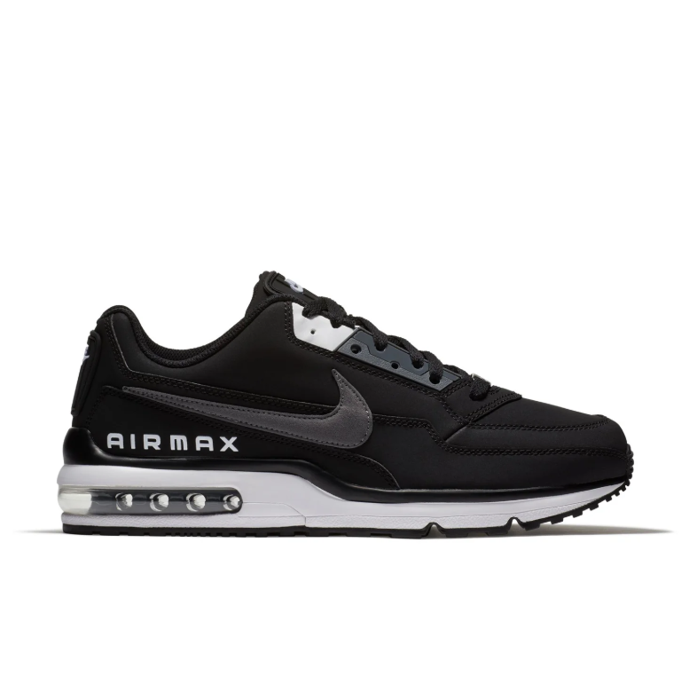 Nike Air Max Low-Top Sneakers - Black, Grey & White