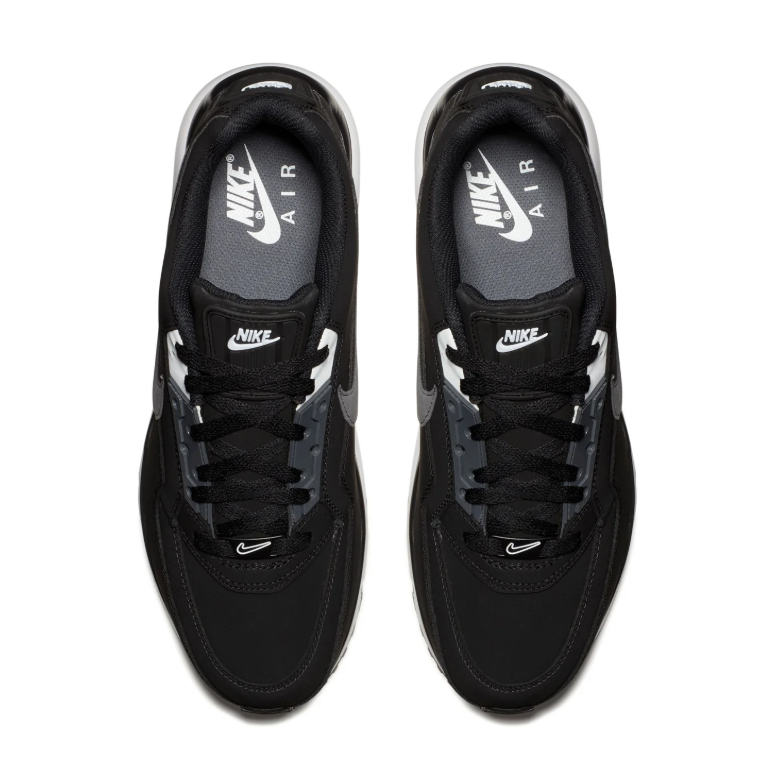 Nike Air Max Low-Top Sneakers - Black, Grey & White