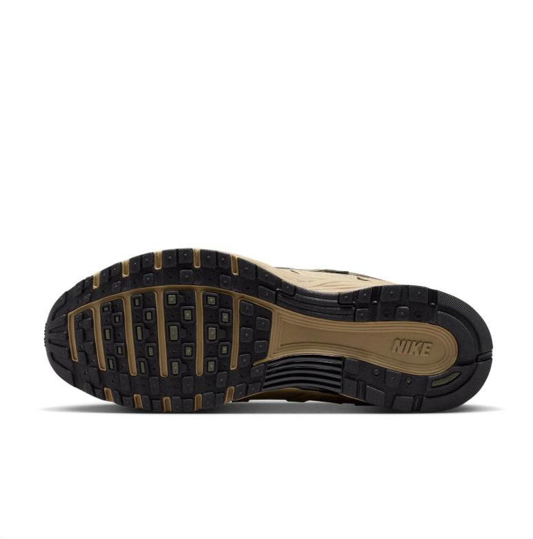 Nike Low-Top Sneakers - Olive Green & Tan with Black Swoosh