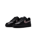 Nike Low-Top Sneakers - Black with Leopard-Print Swoosh